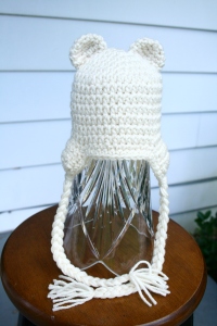 Polar Bear Crochet Hat by Knot Sew Normal