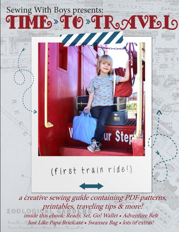 Sewing With Boys - Time To Travel PDF pattern eBook
